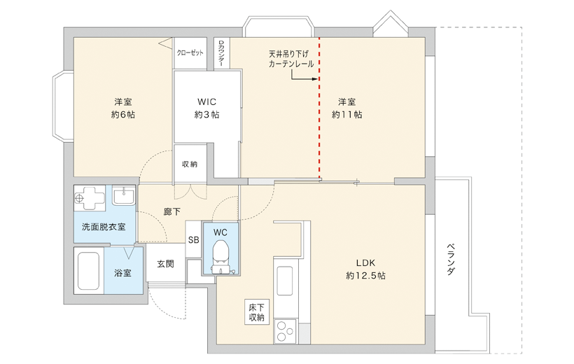 カーサセピア101号室